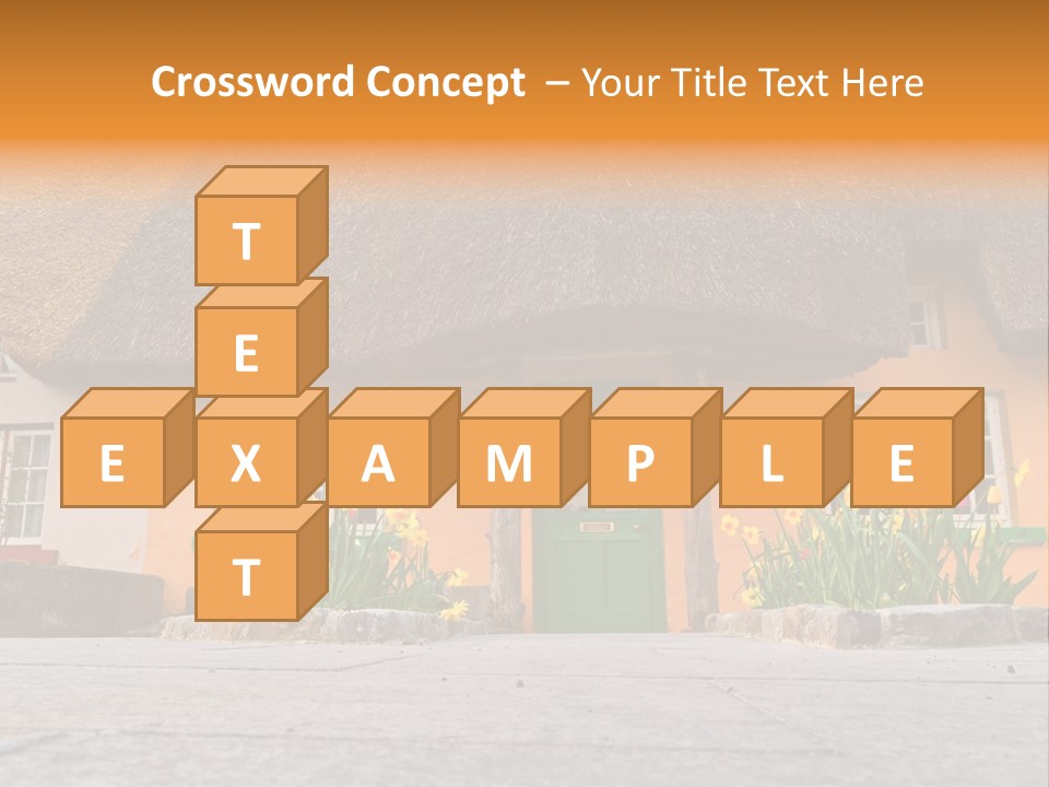 Bus House Old PowerPoint Template