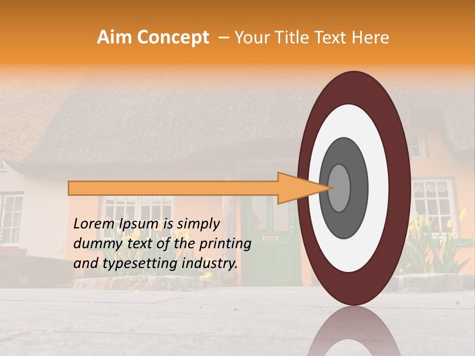 Bus House Old PowerPoint Template