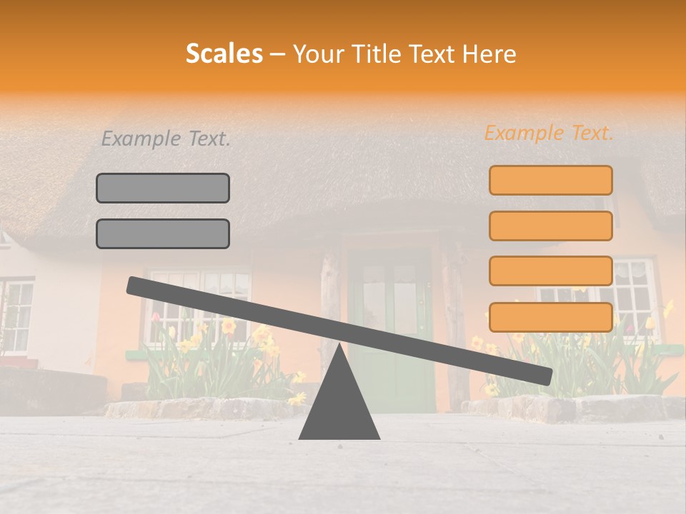 Bus House Old PowerPoint Template