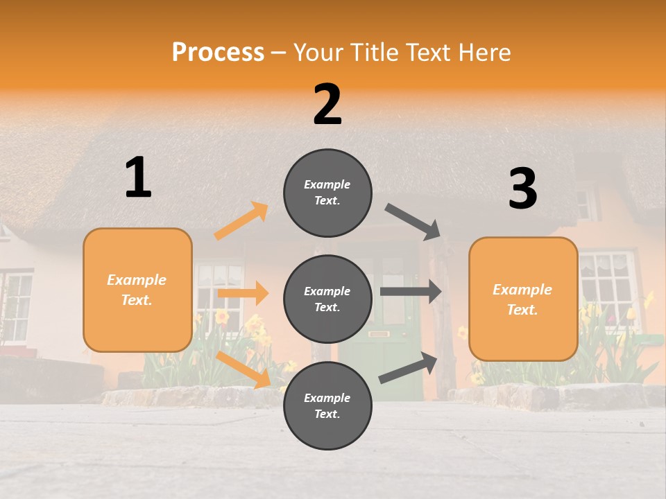 Bus House Old PowerPoint Template