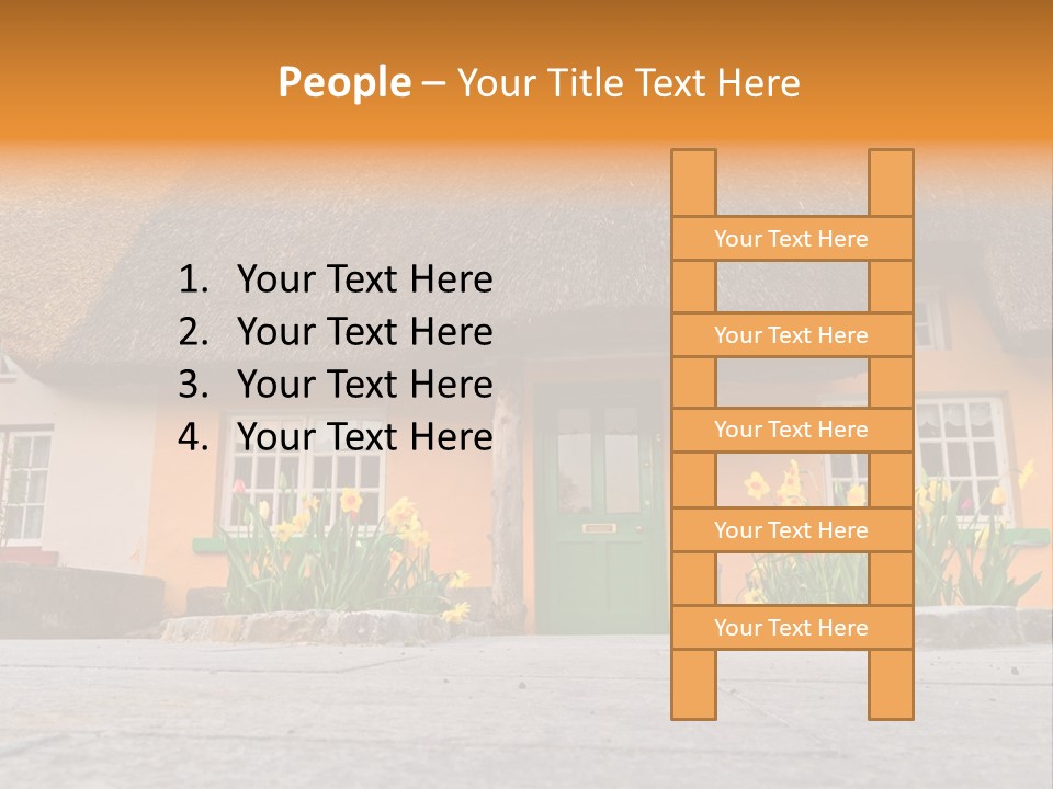 Bus House Old PowerPoint Template