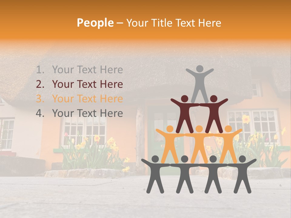 Bus House Old PowerPoint Template