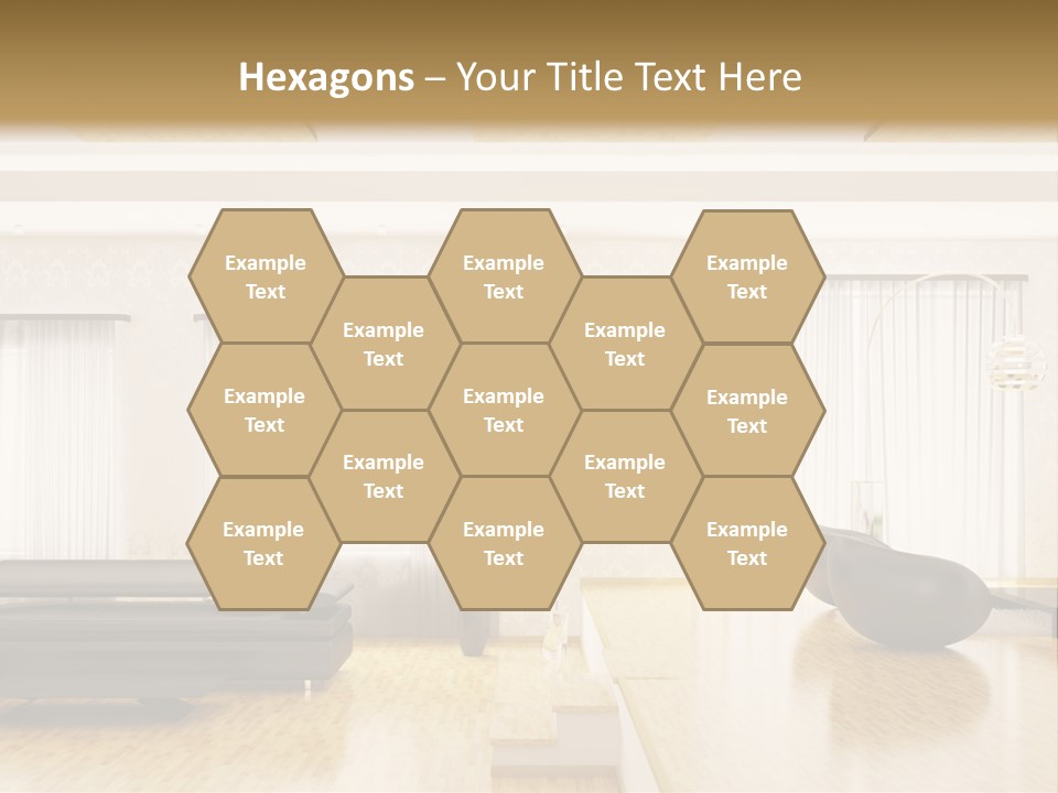 Festive Residence Yard PowerPoint Template