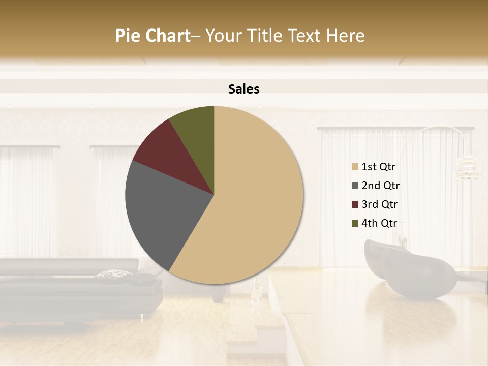 Festive Residence Yard PowerPoint Template