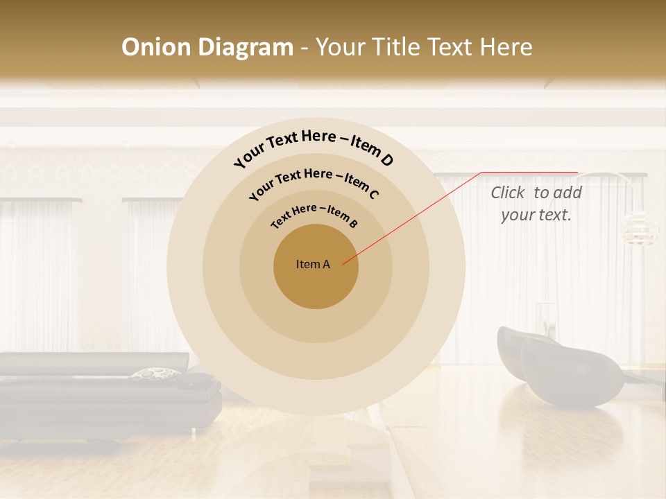 Festive Residence Yard PowerPoint Template