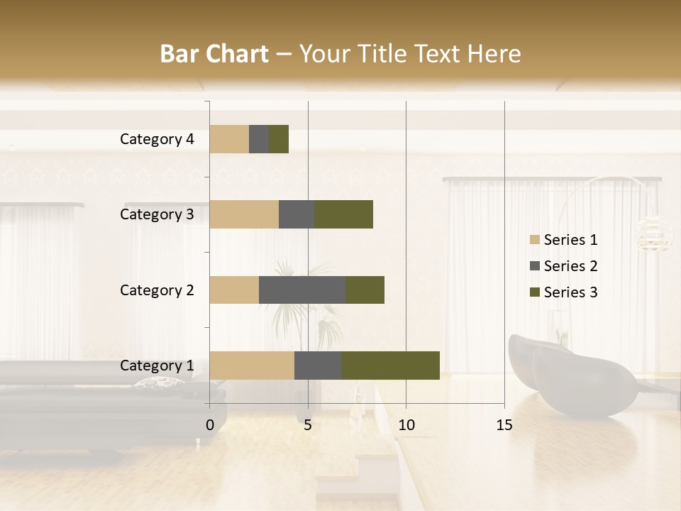Festive Residence Yard PowerPoint Template