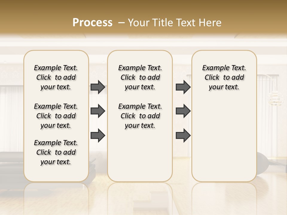 Festive Residence Yard PowerPoint Template