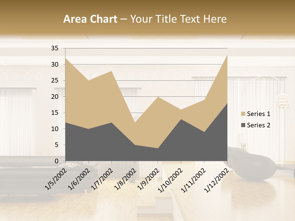 Festive Residence Yard PowerPoint Template