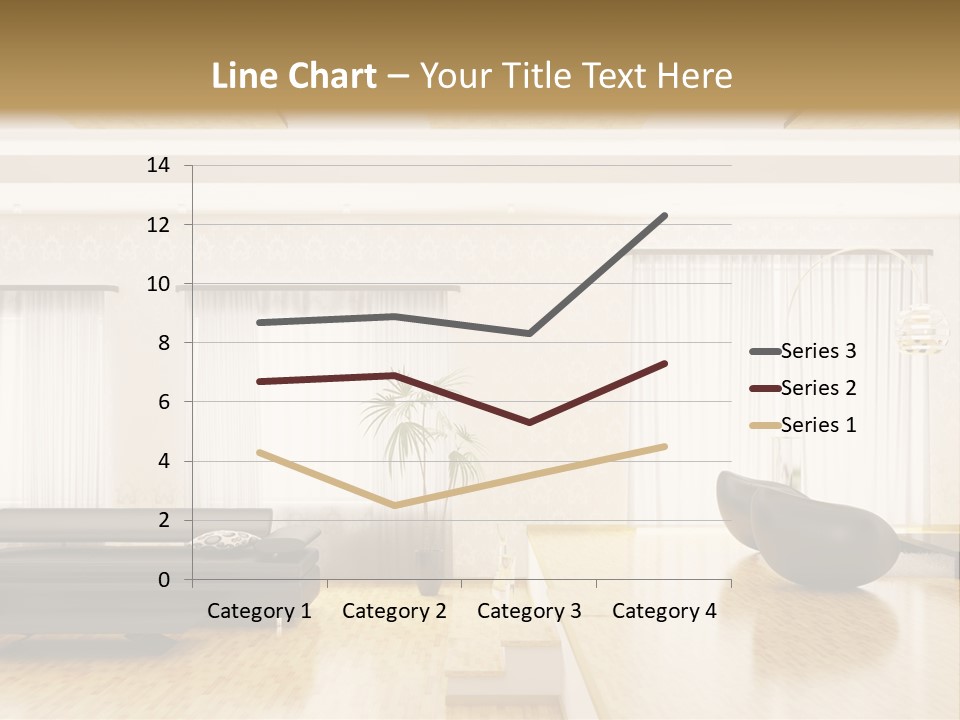 Festive Residence Yard PowerPoint Template