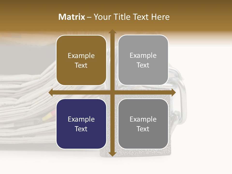 Press Censorship Newsman PowerPoint Template