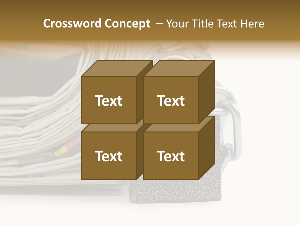 Press Censorship Newsman PowerPoint Template