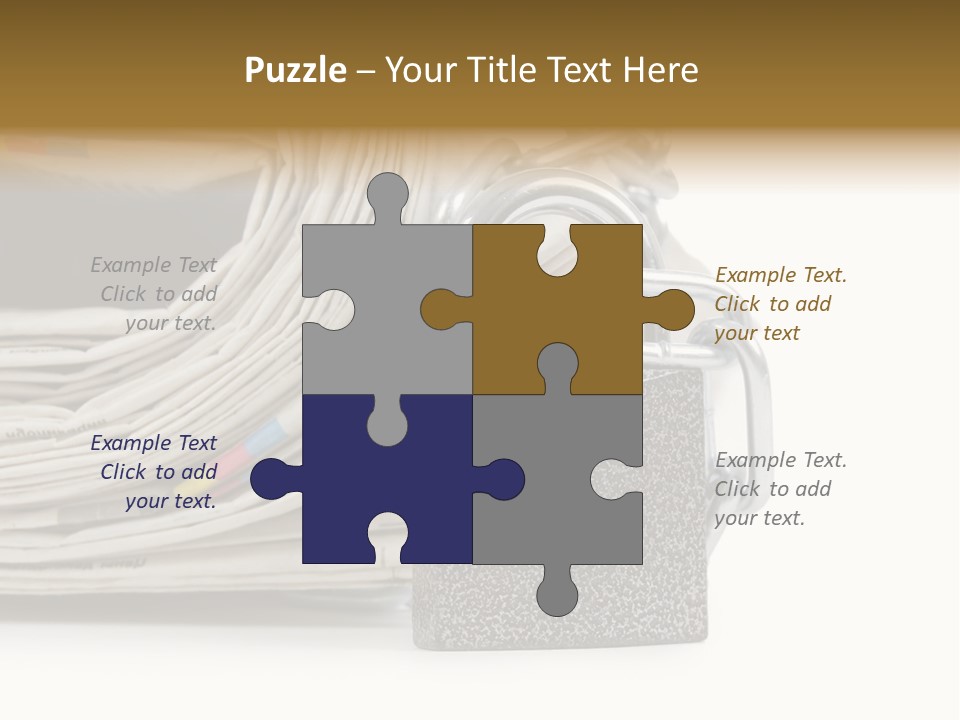 Press Censorship Newsman PowerPoint Template