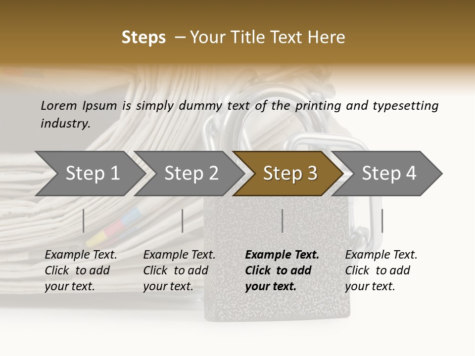 Press Censorship Newsman PowerPoint Template