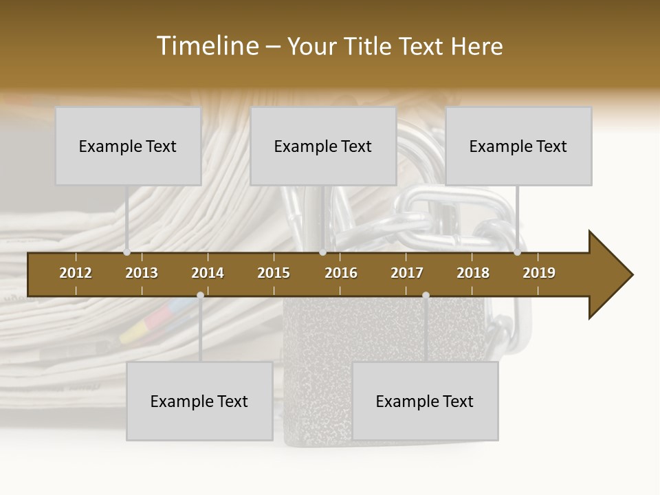 Press Censorship Newsman PowerPoint Template