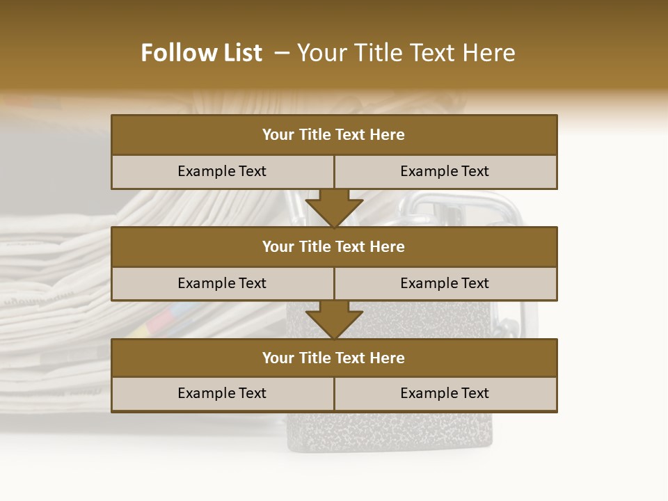 Press Censorship Newsman PowerPoint Template