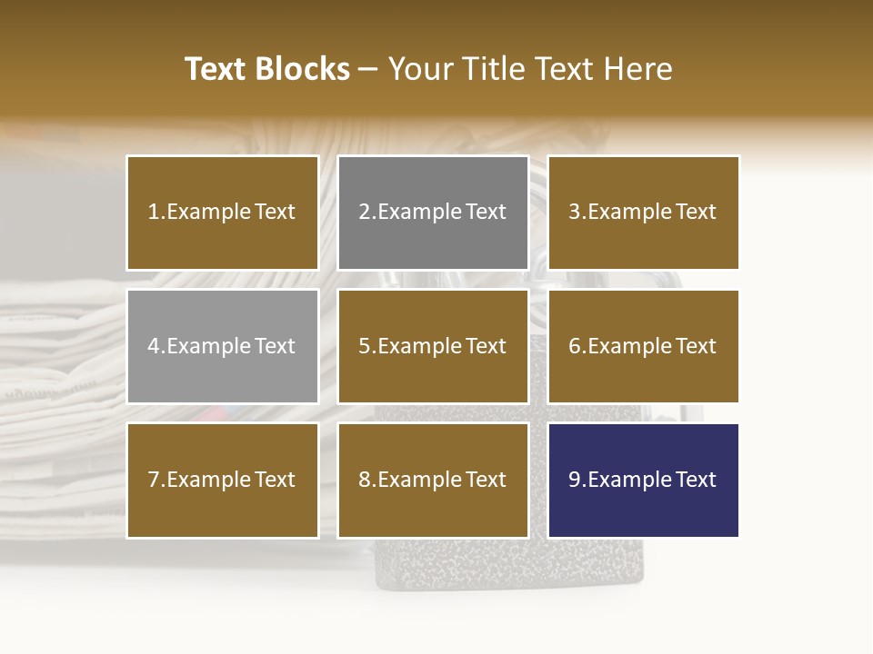 Press Censorship Newsman PowerPoint Template