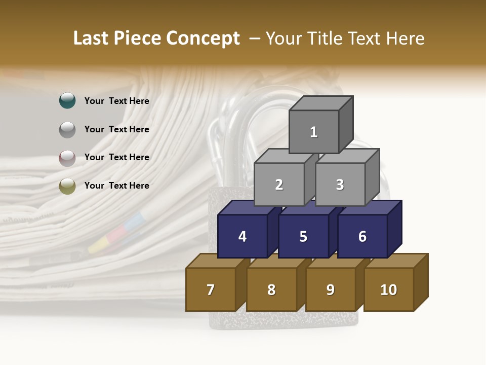Press Censorship Newsman PowerPoint Template