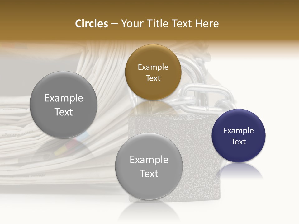 Press Censorship Newsman PowerPoint Template