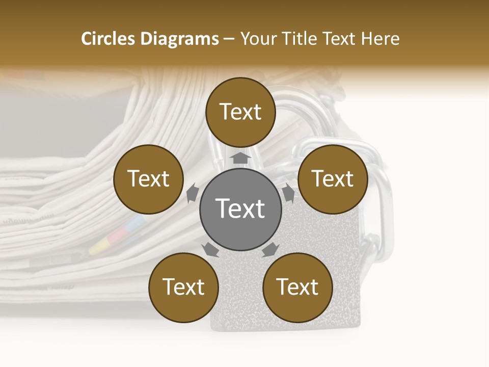 Press Censorship Newsman PowerPoint Template