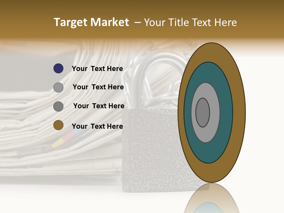 Press Censorship Newsman PowerPoint Template