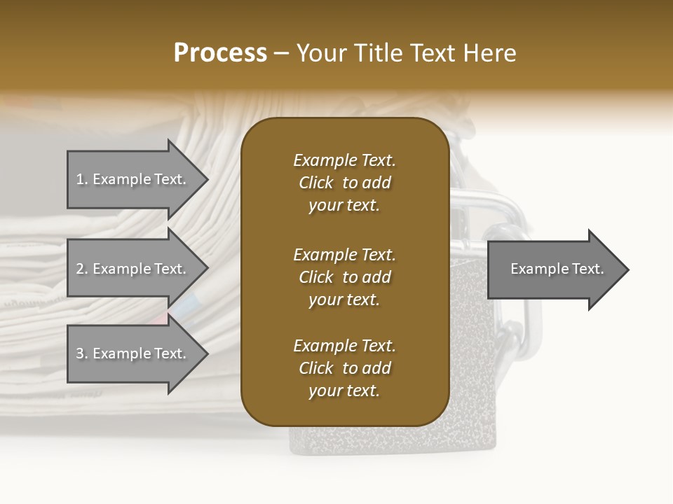 Press Censorship Newsman PowerPoint Template