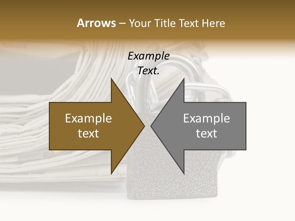 Press Censorship Newsman PowerPoint Template