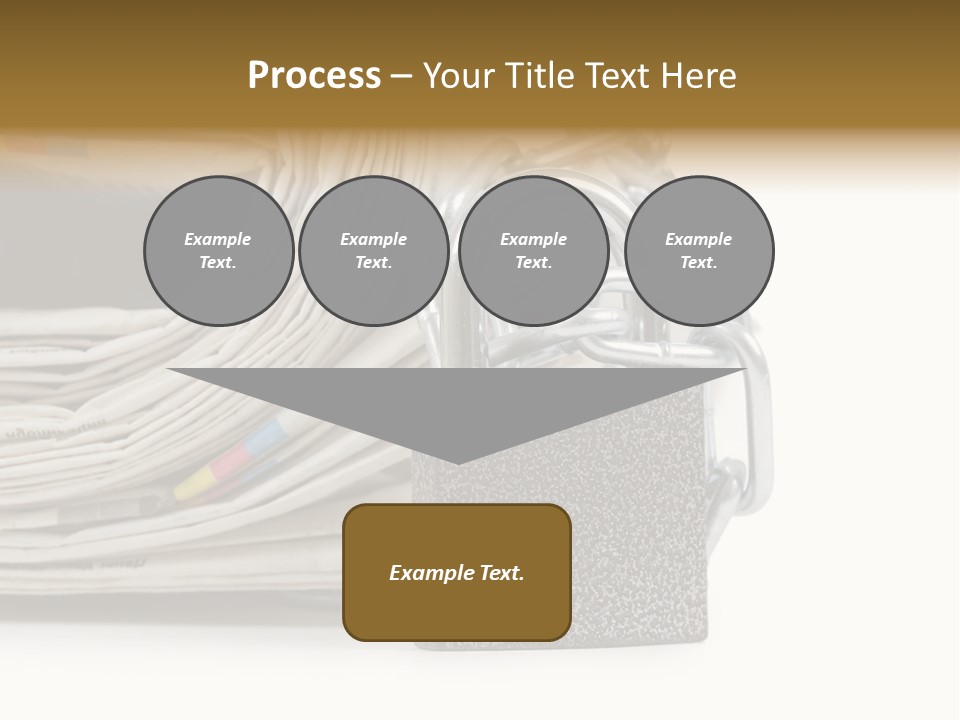 Press Censorship Newsman PowerPoint Template