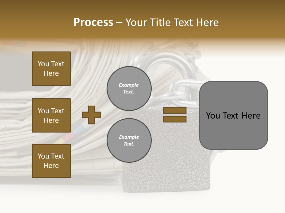 Press Censorship Newsman PowerPoint Template