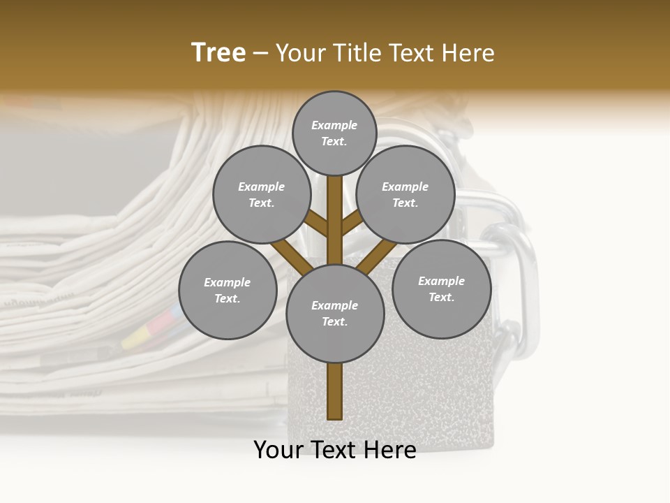 Press Censorship Newsman PowerPoint Template
