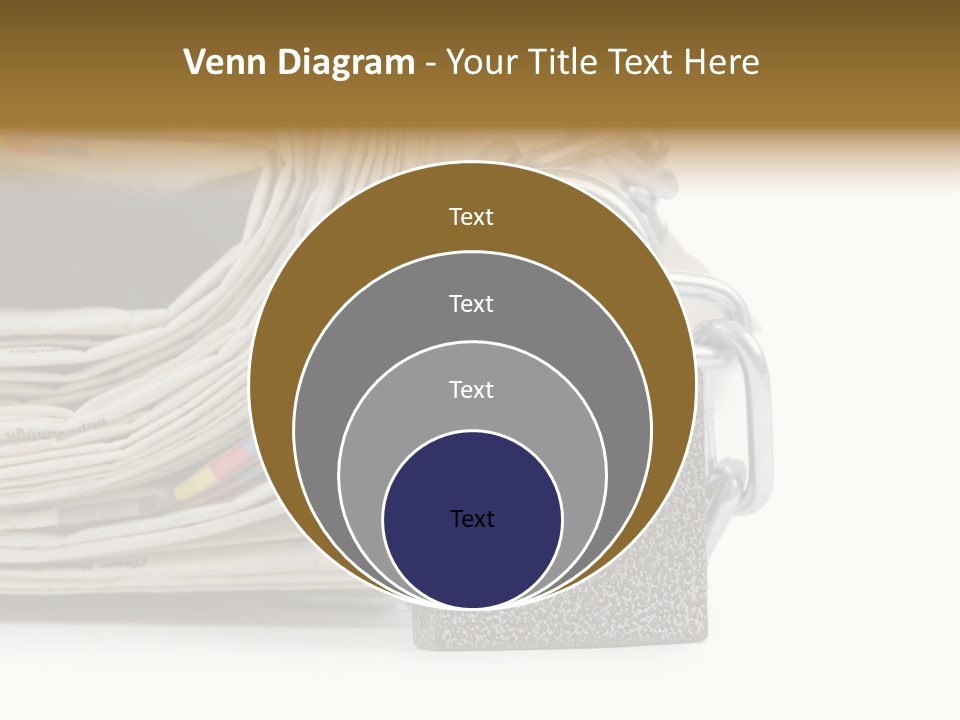 Press Censorship Newsman PowerPoint Template