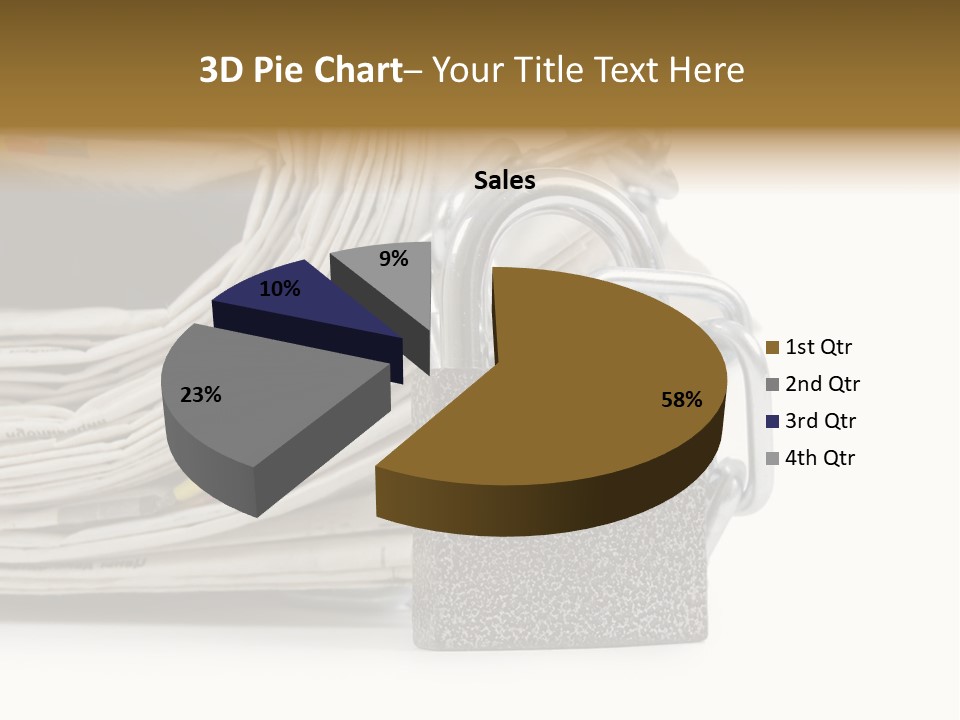 Press Censorship Newsman PowerPoint Template