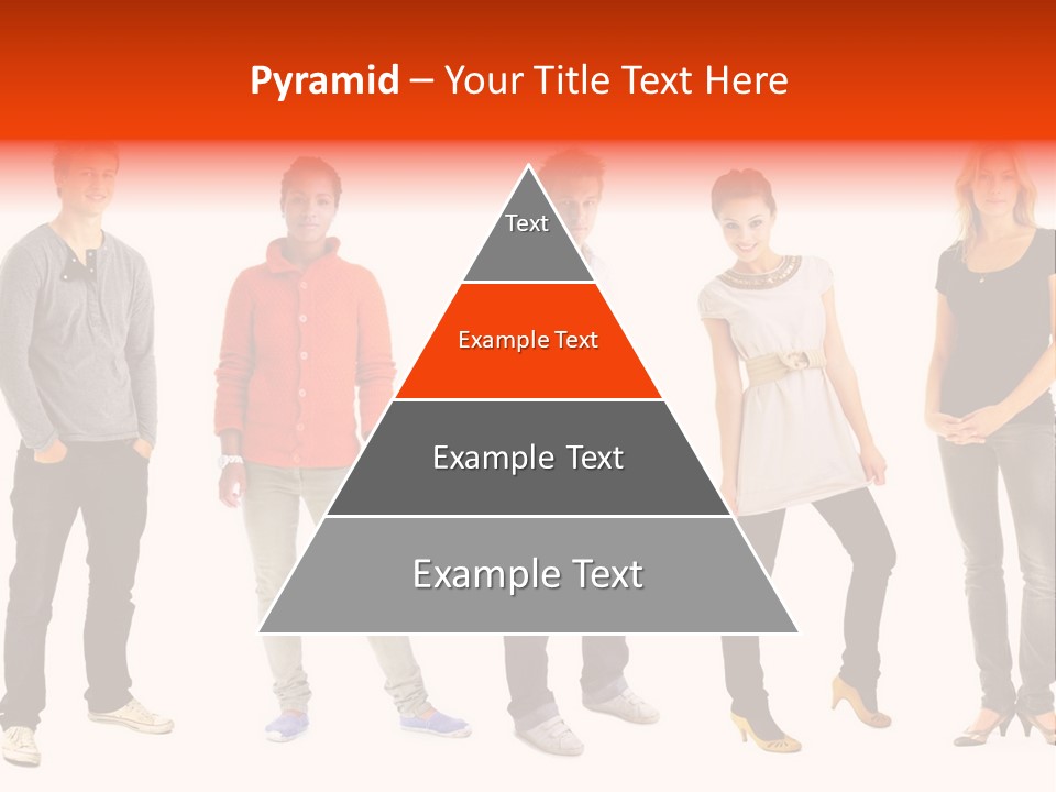 A Group Of People Standing Next To Each Other PowerPoint Template