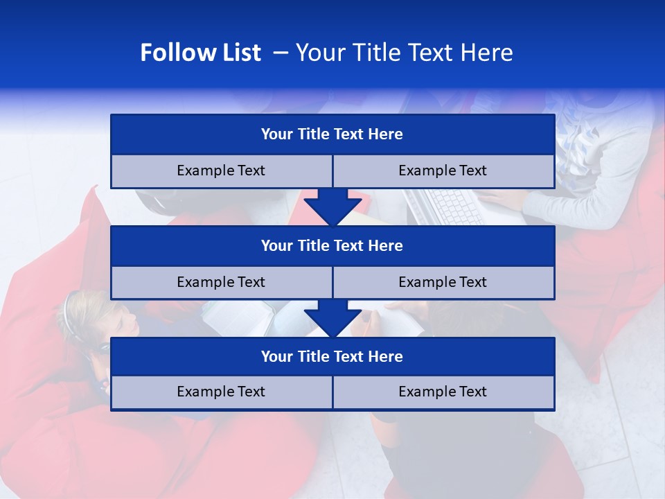 A Group Of People Sitting On Bean Bag Chairs Working On Laptops PowerPoint Template