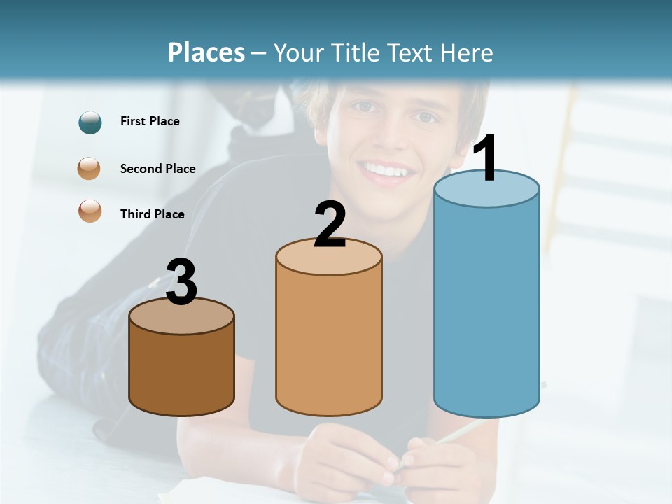 Man Mum Parent PowerPoint Template