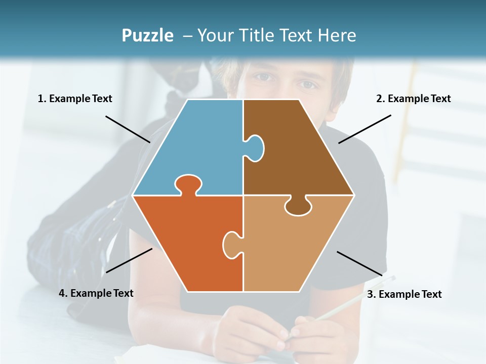 Man Mum Parent PowerPoint Template