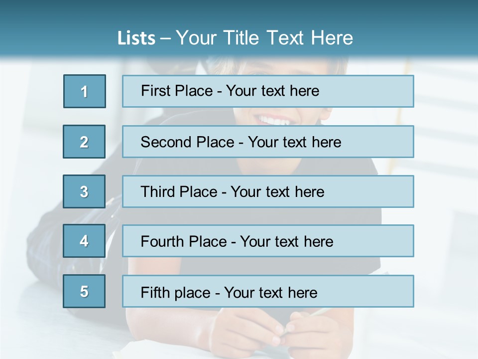 Man Mum Parent PowerPoint Template