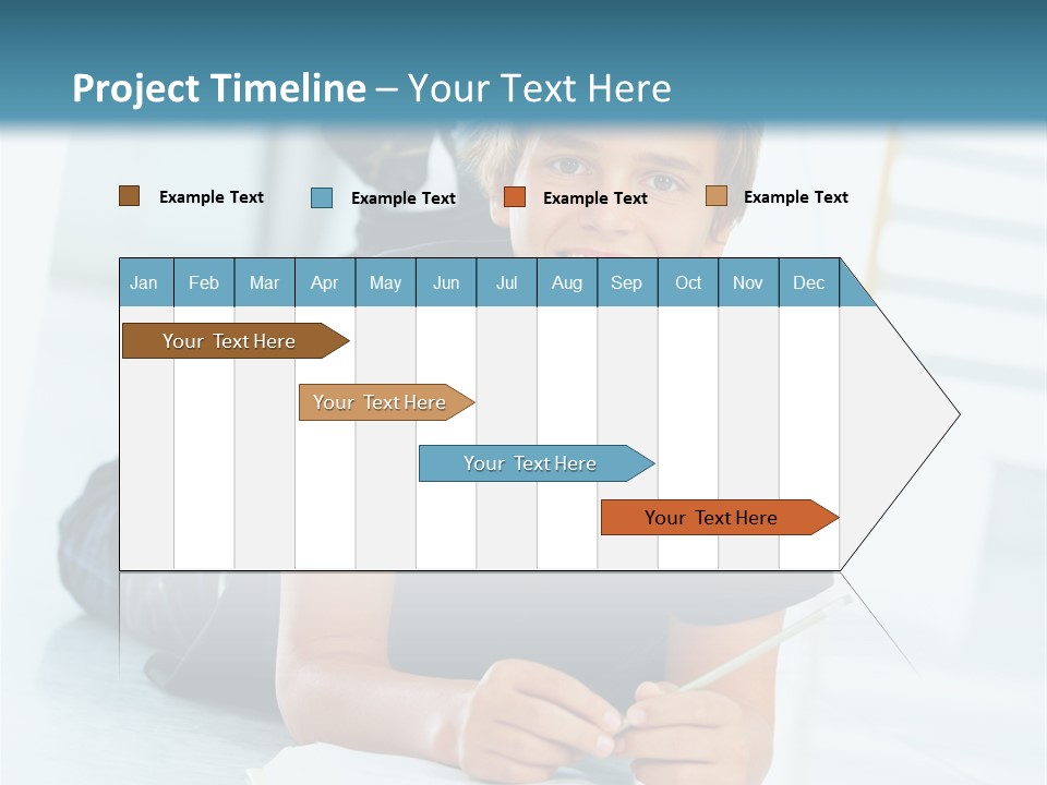 Man Mum Parent PowerPoint Template