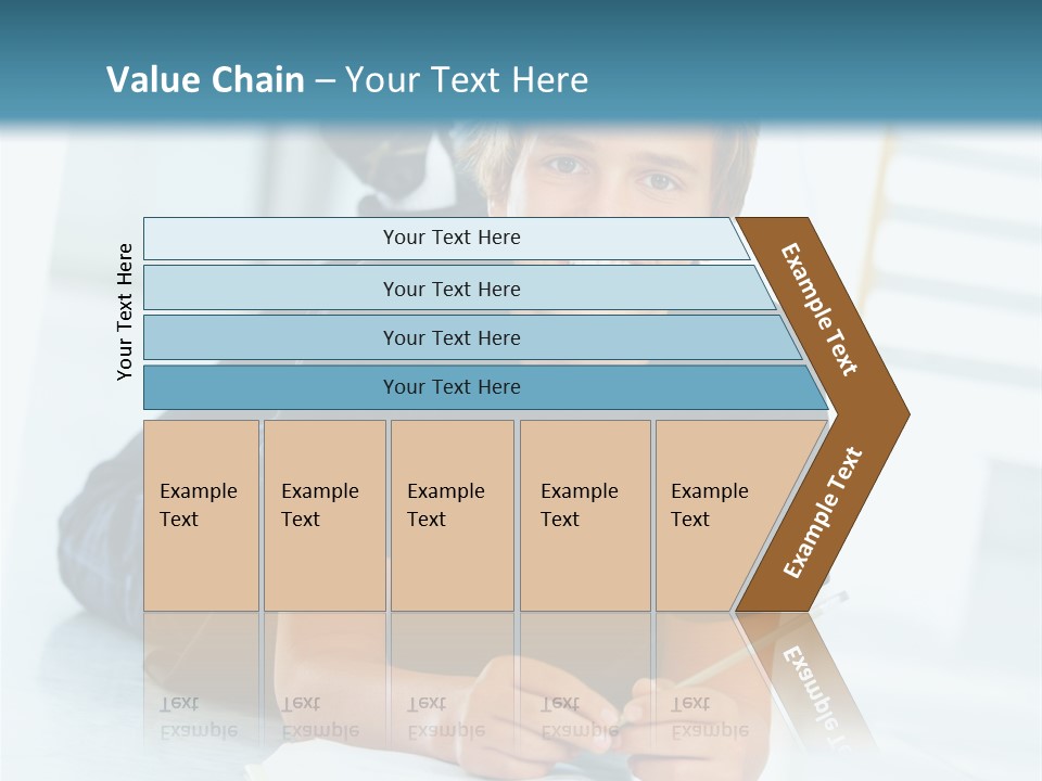 Man Mum Parent PowerPoint Template