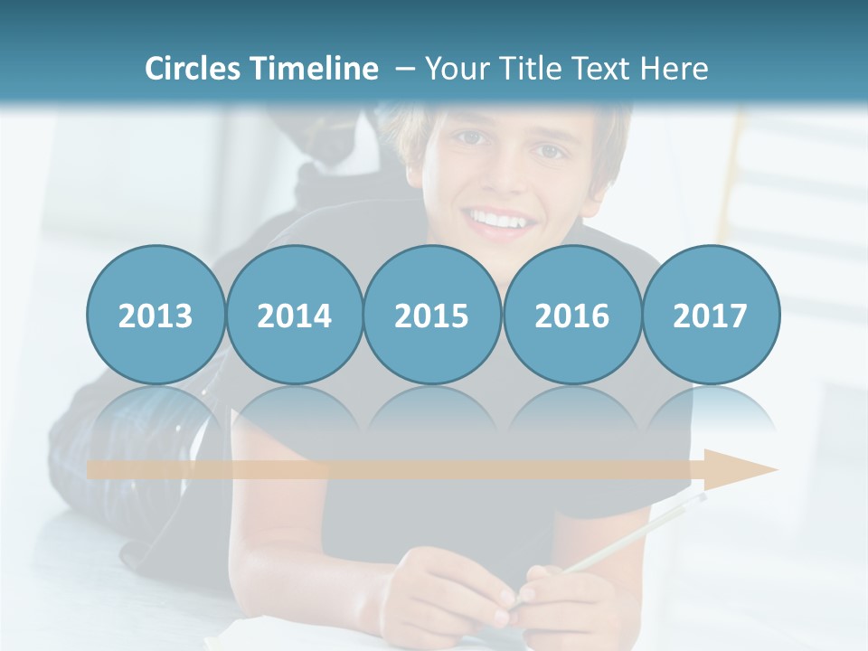 Man Mum Parent PowerPoint Template