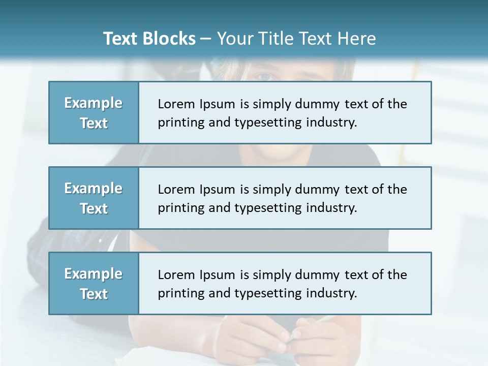 Man Mum Parent PowerPoint Template