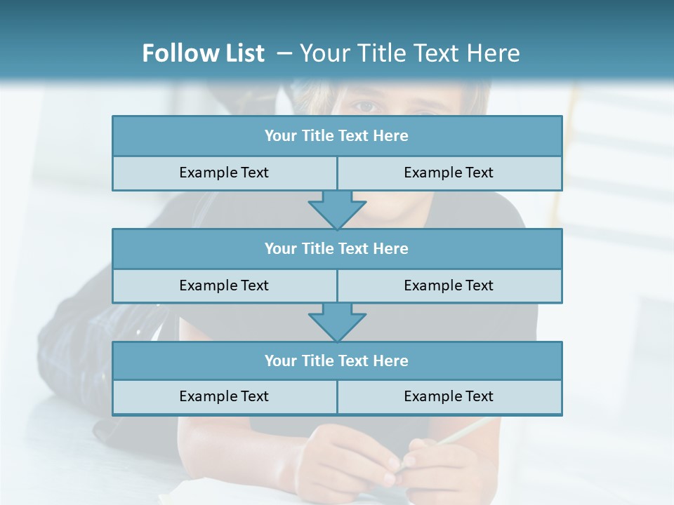 Man Mum Parent PowerPoint Template