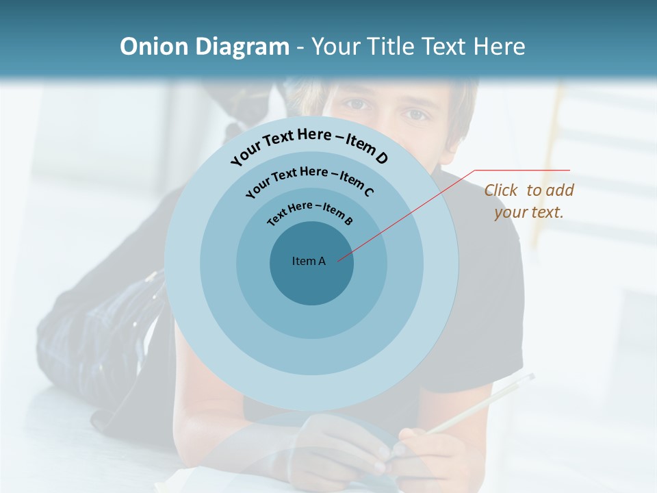 Man Mum Parent PowerPoint Template