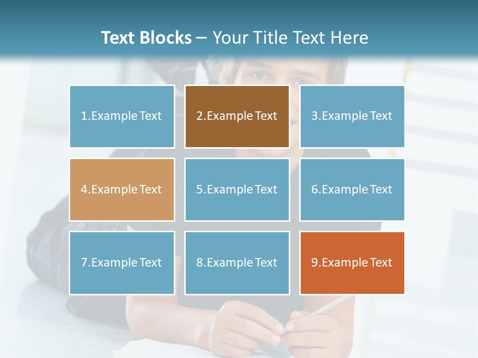 Man Mum Parent PowerPoint Template