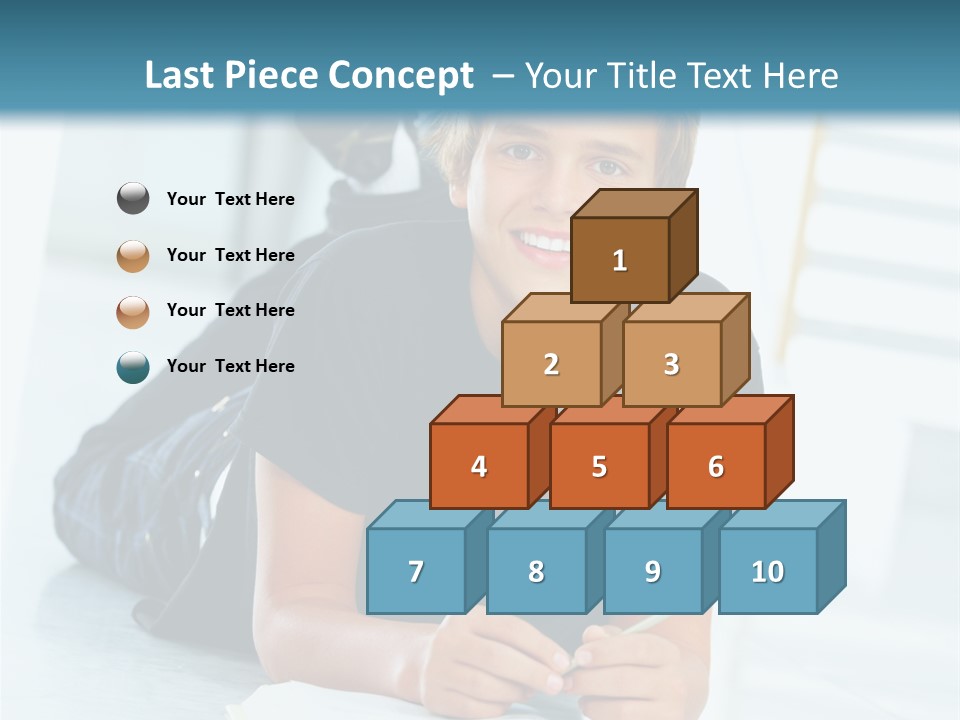 Man Mum Parent PowerPoint Template