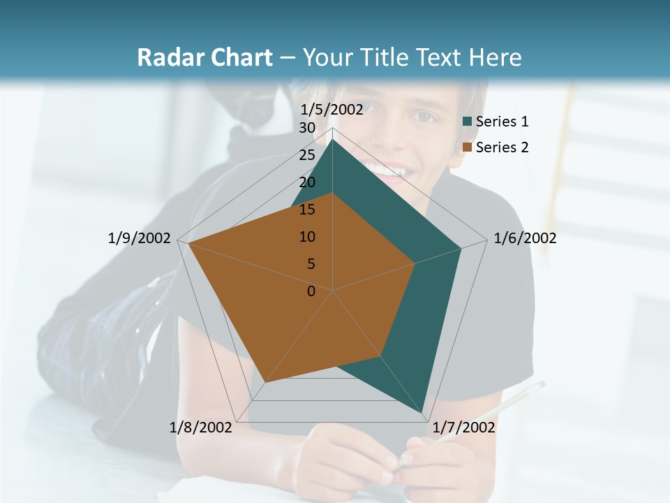 Man Mum Parent PowerPoint Template