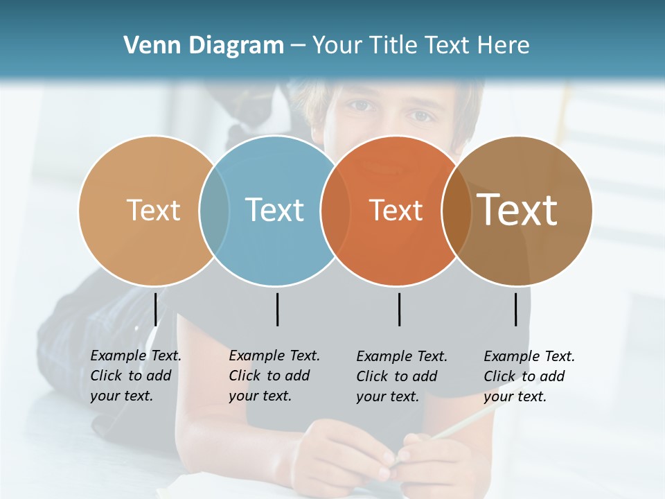 Man Mum Parent PowerPoint Template