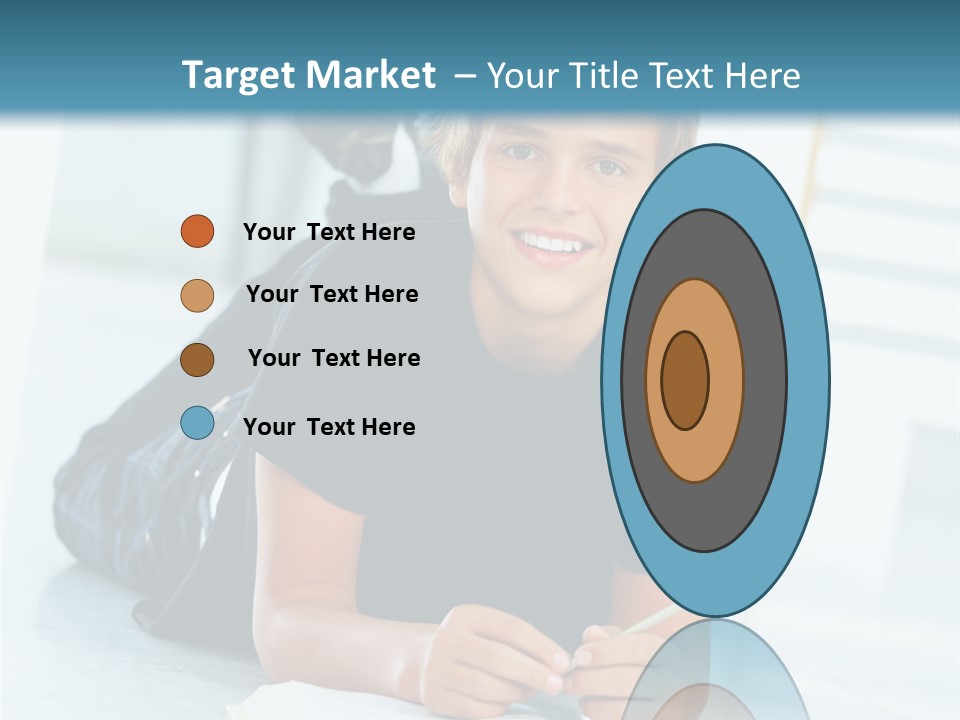 Man Mum Parent PowerPoint Template