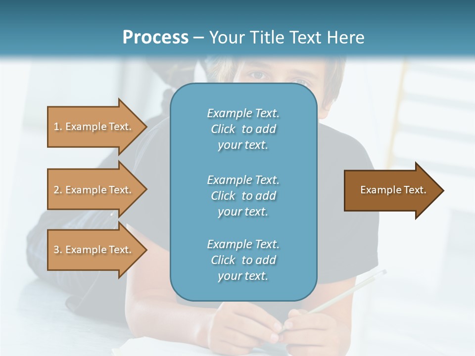 Man Mum Parent PowerPoint Template