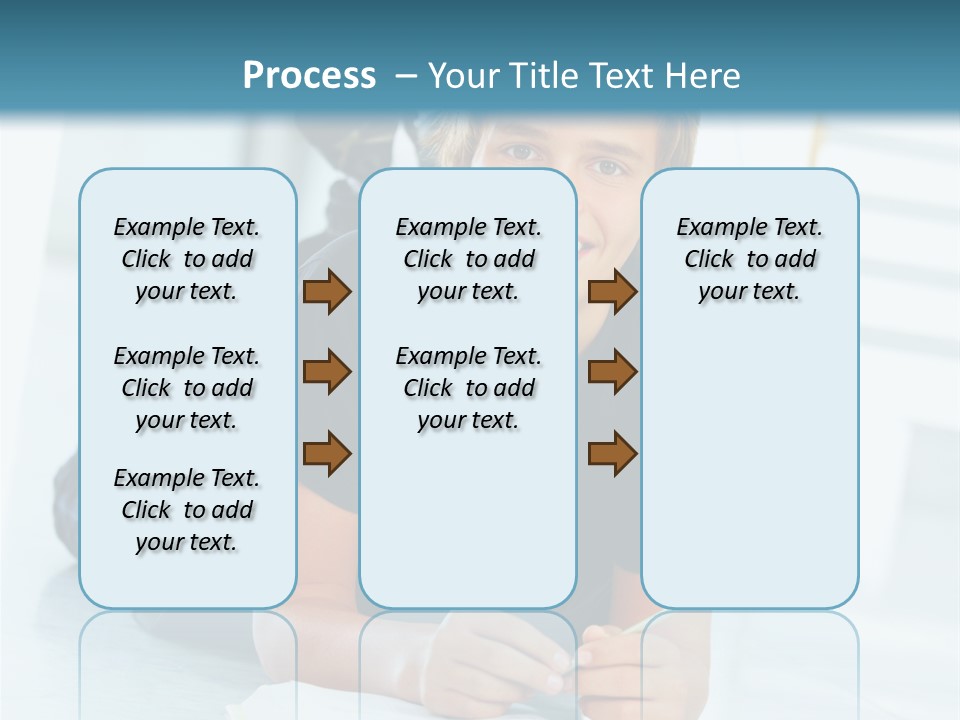 Man Mum Parent PowerPoint Template