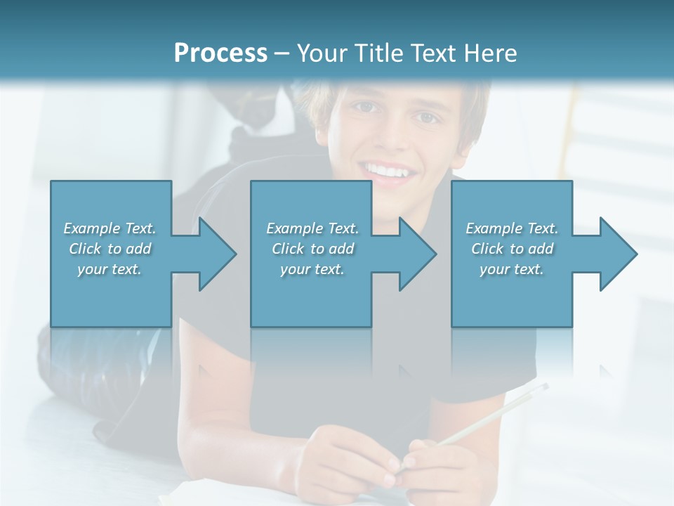Man Mum Parent PowerPoint Template